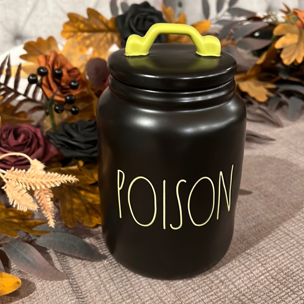 Rae Dunn Poison canister